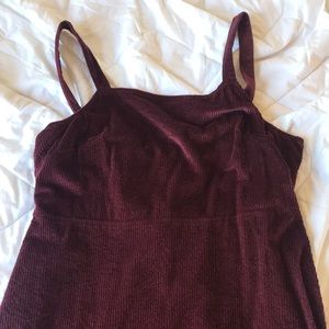 mini corduroy dress